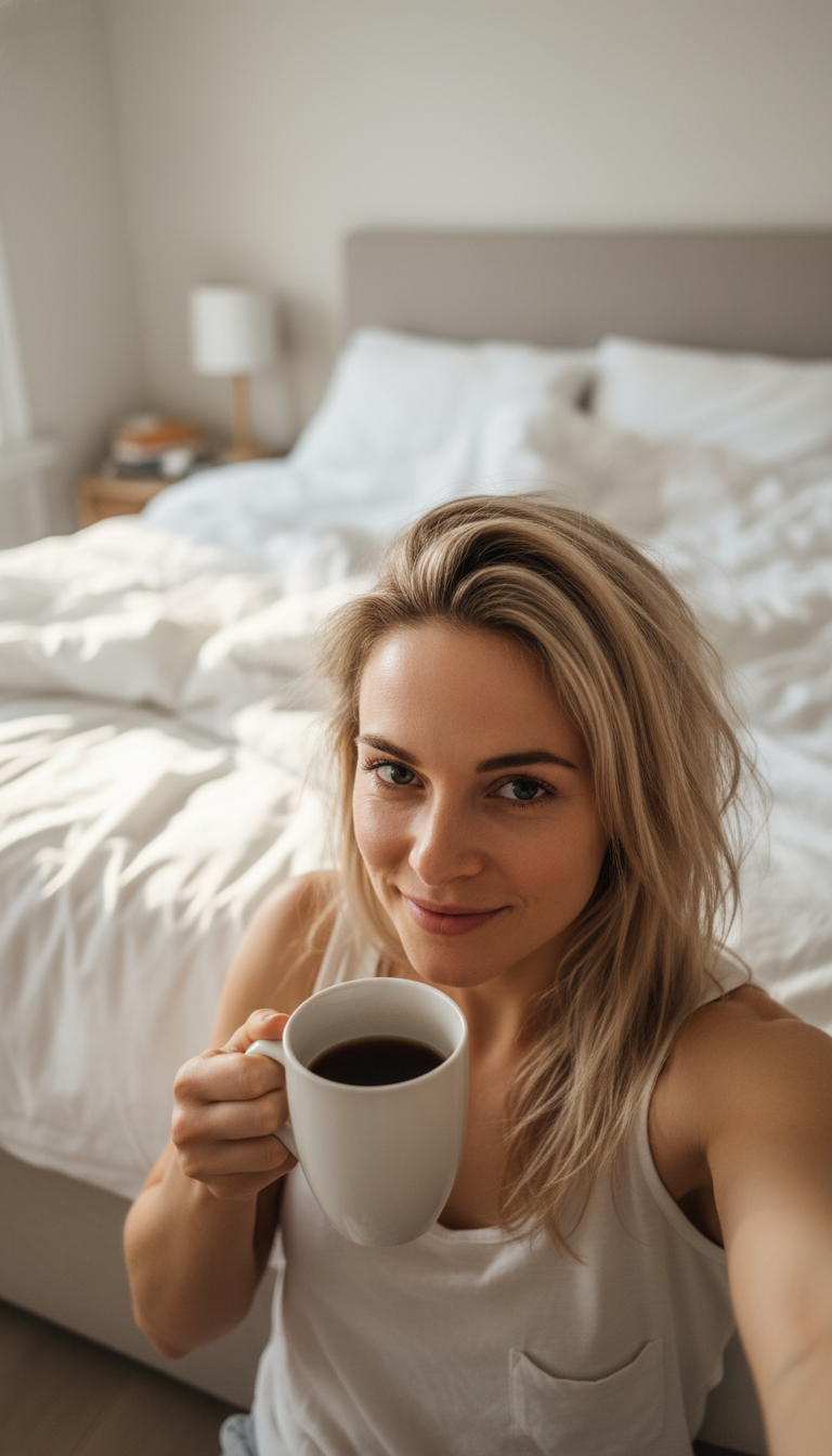 SEEYAAA morning selfie